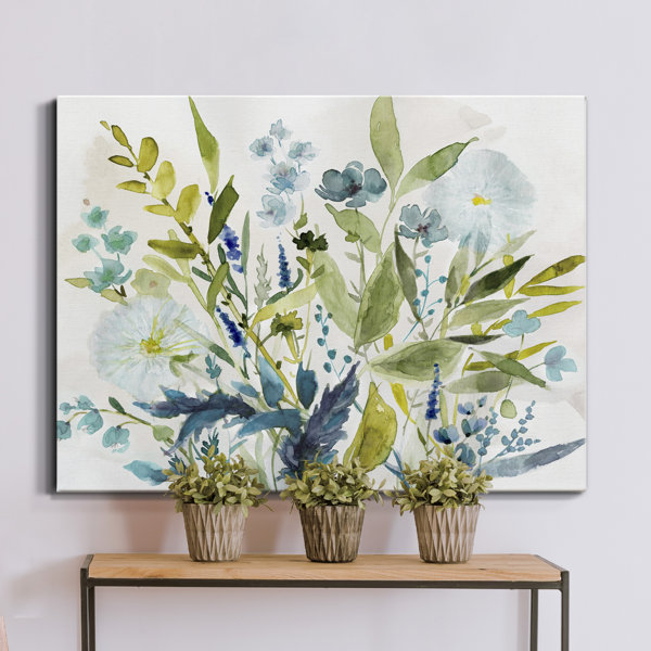 Winston Porter Olive Greens On Canvas Print & Reviews | Wayfair